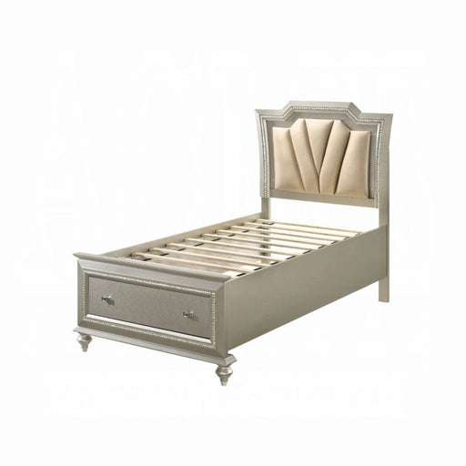 Kaitlyn Twin Bed With Led and Storage - Levi's Discount Furniture (Vineland, NJ)