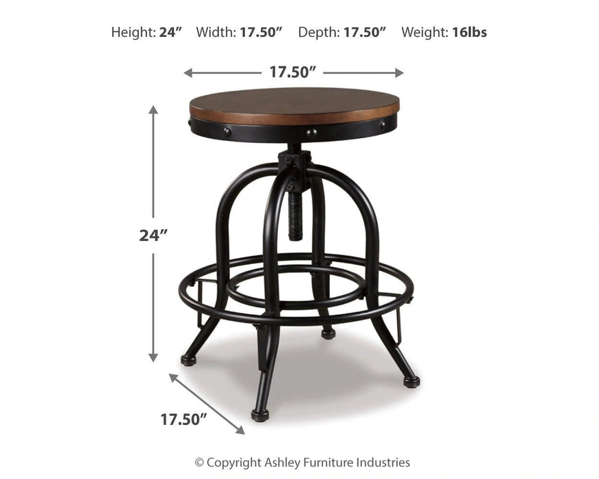 Valebeck Counter Height Bar Stool - Levi's Discount Furniture (Vineland, NJ)