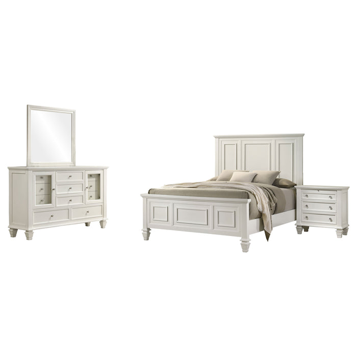 Sandy Beach 4 Pc Bedroom Set - Levi's Discount Furniture (Vineland, NJ)