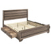 Kauffman Panel Platform Storage Bed - Levi's Discount Furniture (Vineland, NJ)