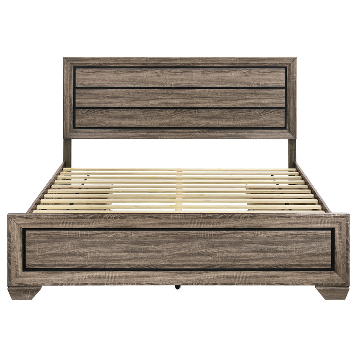 Kauffman Panel Platform Storage Bed - Levi's Discount Furniture (Vineland, NJ)