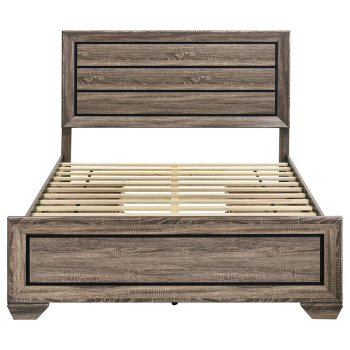 Kauffman Panel Platform Storage Bed - Levi's Discount Furniture (Vineland, NJ)