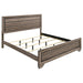 Kauffman California King, E.king, & Queen Panel Bed Washed Taupe - Levi's Discount Furniture (Vineland, NJ)