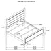 Kauffman Panel Bed - Levi's Discount Furniture (Vineland, NJ)