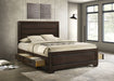 Kauffman Panel Platform Storage Bed - Levi's Discount Furniture (Vineland, NJ)