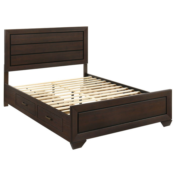 Kauffman Panel Platform Storage Bed - Levi's Discount Furniture (Vineland, NJ)