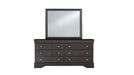 Pompei Bed with LED, Dresser, Mirror and Nightstand