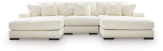 Lindyn Sectional with Double Chaise - Levi's Discount Furniture (Vineland, NJ)