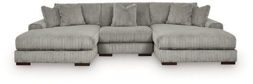 Lindyn Sectional with Double Chaise - Levi's Discount Furniture (Vineland, NJ)