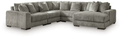 Lindyn Sectional with Chaise - Levi's Discount Furniture (Vineland, NJ)