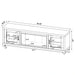 Havering TV Stand Fireplace Console - Levi's Discount Furniture (Vineland, NJ)