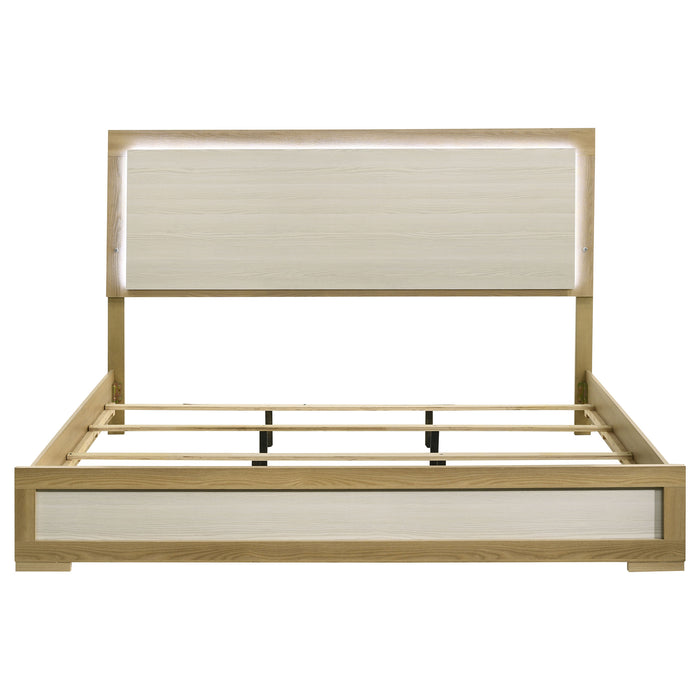 Hyland Panel Bed with LED Lighting - Levi's Discount Furniture (Vineland, NJ)