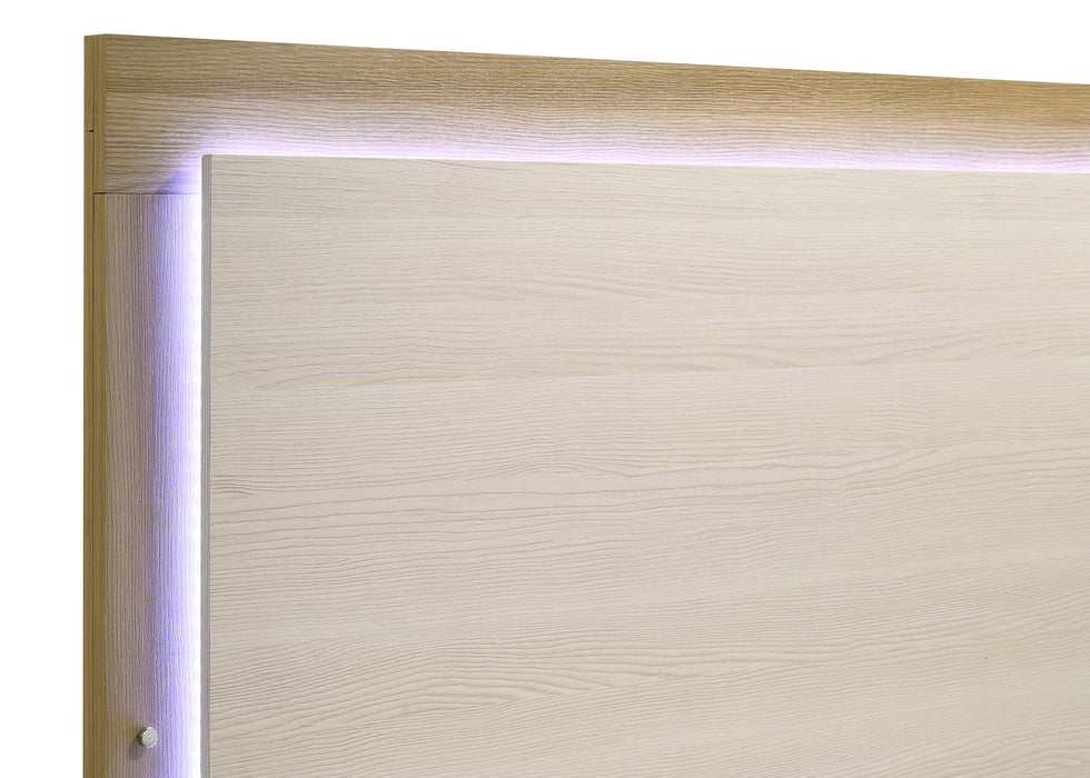 Hyland Panel Bed with LED Lighting - Levi's Discount Furniture (Vineland, NJ)