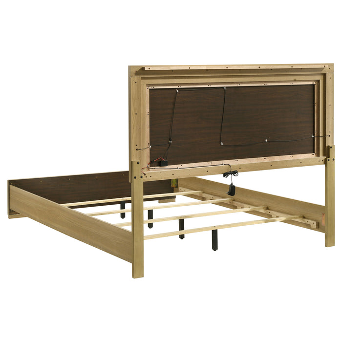 Hyland Panel Bed with LED Lighting - Levi's Discount Furniture (Vineland, NJ)