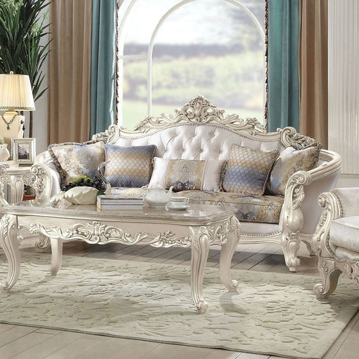 Acme Furniture Gorsedd Sofa in Antique White 52440 - Levi's Discount Furniture (Vineland, NJ)