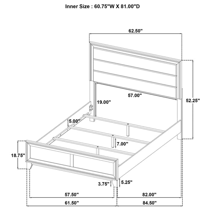 Welsley Panel Bed - Levi's Discount Furniture (Vineland, NJ)