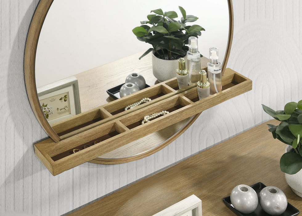 Arini Makeup Vanity Table with Wall Mirror - Levi's Discount Furniture (Vineland, NJ)