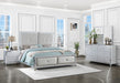 Larue Tufted Bedroom Set Silver image