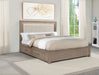 Kenora Panel Platform Storage Bed with LED Lighting - Levi's Discount Furniture (Vineland, NJ)