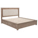 Kenora Panel Platform Storage Bed with LED Lighting - Levi's Discount Furniture (Vineland, NJ)