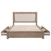 Kenora Panel Platform Storage Bed with LED Lighting - Levi's Discount Furniture (Vineland, NJ)