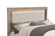Kenora Panel Platform Storage Bed with LED Lighting - Levi's Discount Furniture (Vineland, NJ)