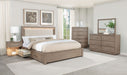 Kenora Panel Platform Storage Bed with LED Lighting - Levi's Discount Furniture (Vineland, NJ)