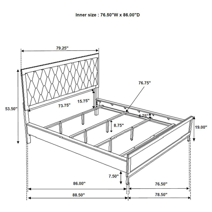 Sonora Panel Bed - Levi's Discount Furniture (Vineland, NJ)