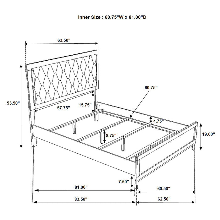 Sonora Panel Bed - Levi's Discount Furniture (Vineland, NJ)