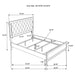 Sonora Panel Bed - Levi's Discount Furniture (Vineland, NJ)