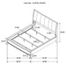 Granada Panel Bed - Levi's Discount Furniture (Vineland, NJ)