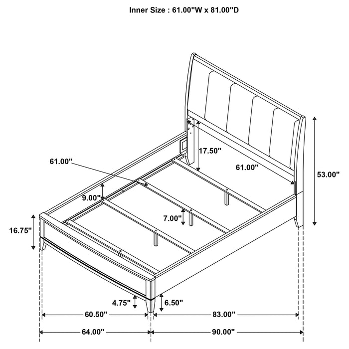 Granada Panel Bed - Levi's Discount Furniture (Vineland, NJ)