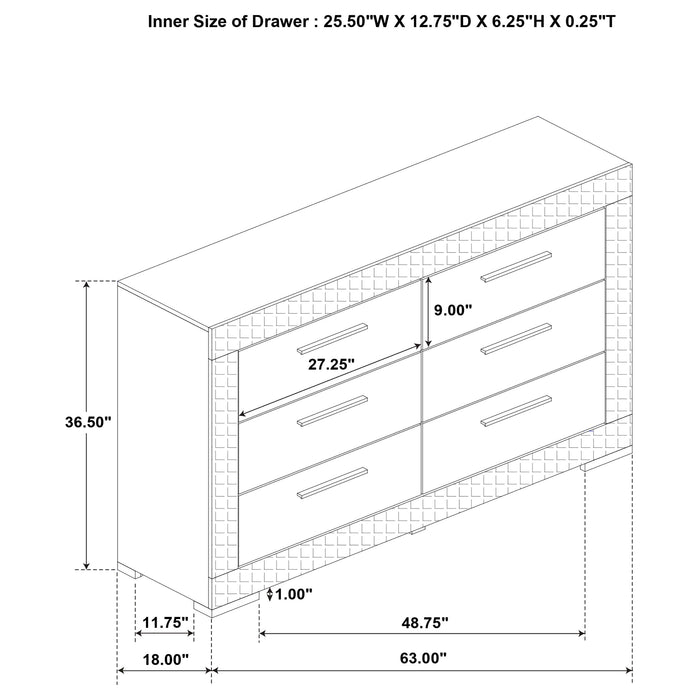Ives Bedroom Set - Levi's Discount Furniture (Vineland, NJ)