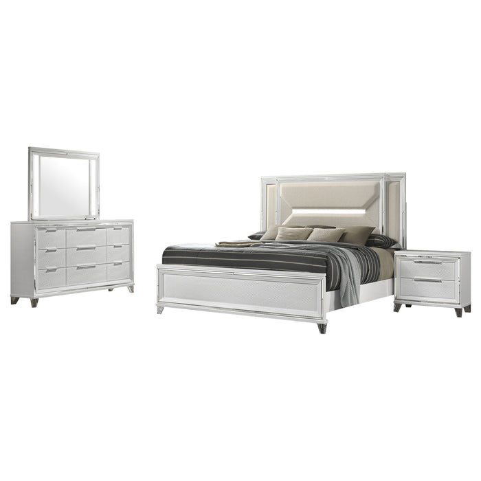 Marmore 4 Pc Bedroom Set - Levi's Discount Furniture (Vineland, NJ)