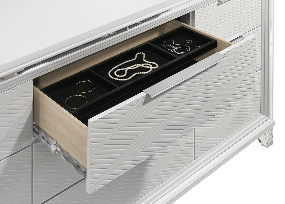 Marmore 4 Pc Bedroom Set - Levi's Discount Furniture (Vineland, NJ)