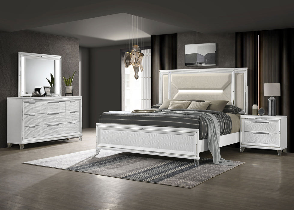 Marmore 4 Pc Bedroom Set - Levi's Discount Furniture (Vineland, NJ)