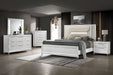 Marmore Panel Bed with LED Lighting - Levi's Discount Furniture (Vineland, NJ)