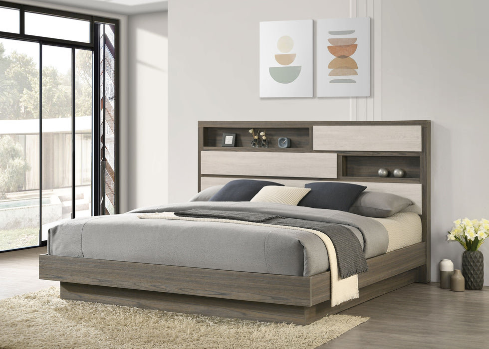 Fenwick Bookcase Platform Bed - Levi's Discount Furniture (Vineland, NJ)