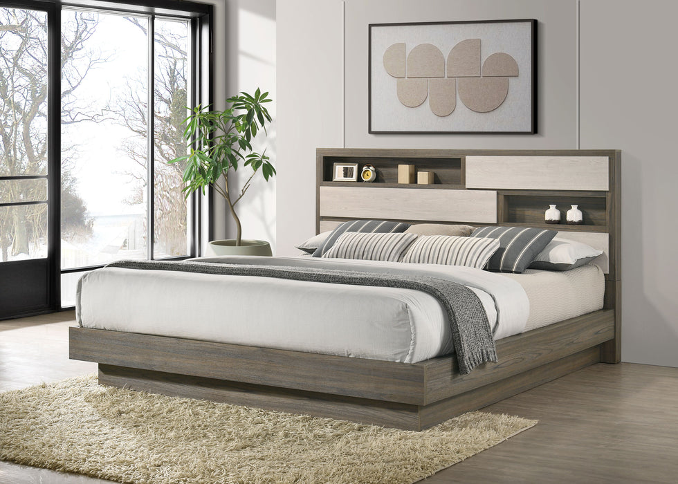 Fenwick Bookcase Platform Bed - Levi's Discount Furniture (Vineland, NJ)