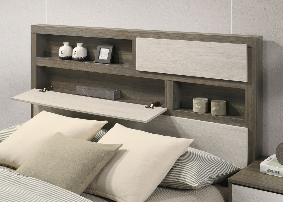 Fenwick Bookcase Platform Bed - Levi's Discount Furniture (Vineland, NJ)