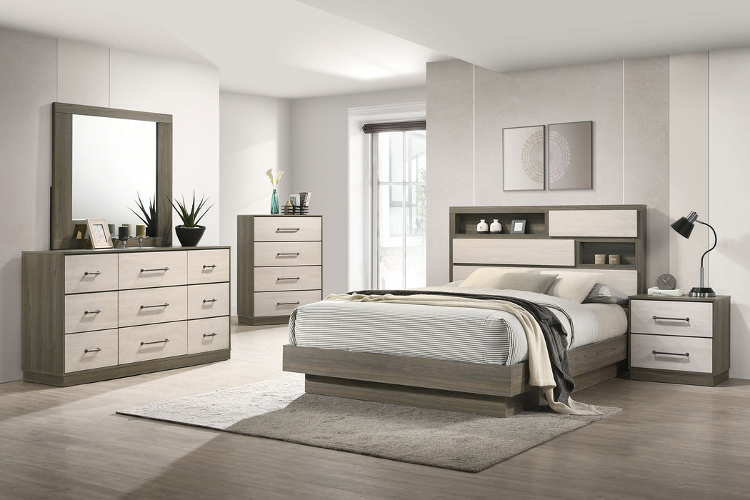 Fenwick Bookcase Platform Bed - Levi's Discount Furniture (Vineland, NJ)