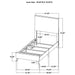 Kaywood Panel Bed - Levi's Discount Furniture (Vineland, NJ)
