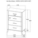Kaywood Chest of Drawers - Levi's Discount Furniture (Vineland, NJ)
