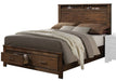 Acme Merrilee King Storage Bed in Oak 21677EK - Levi's Discount Furniture (Vineland, NJ)