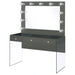 Afshan Makeup Vanity Table with LED Mirror - Levi's Discount Furniture (Vineland, NJ)
