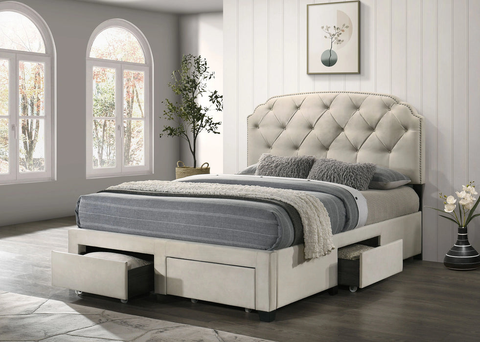 Marianna Panel Platform Storage Bed - Levi's Discount Furniture (Vineland, NJ)