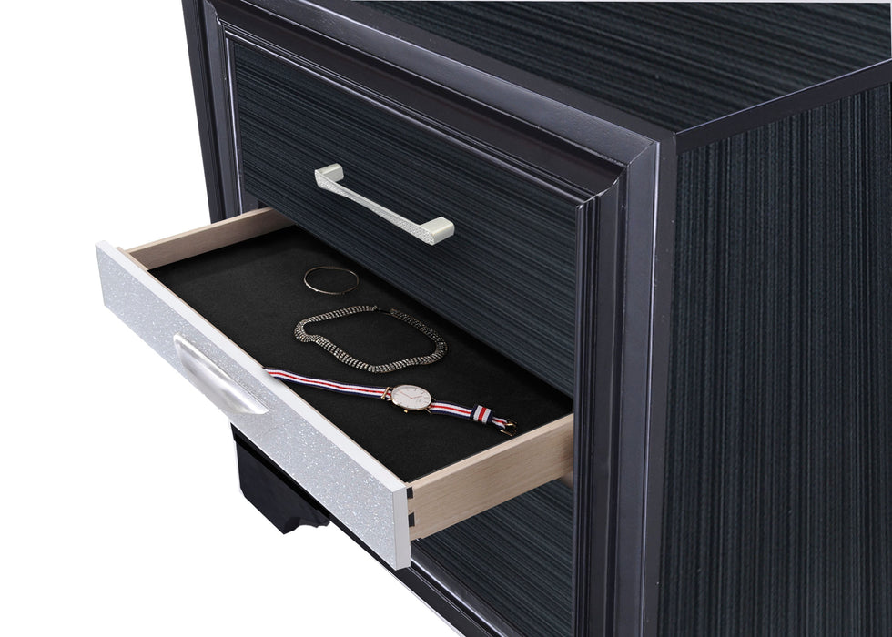 Naima Black Nightstand image