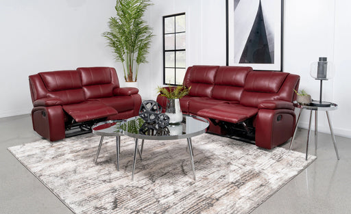 Camila Reclining Sofa Set - Levi's Discount Furniture (Vineland, NJ)