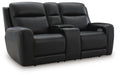 5Z-Comfort Power Reclining Loveseat with Console - Levi's Discount Furniture (Vineland, NJ)