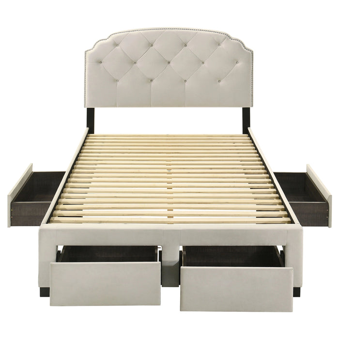 Marianna Panel Platform Storage Bed - Levi's Discount Furniture (Vineland, NJ)